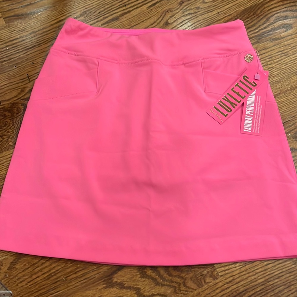 NWT Lilly Pulitzer Fairway Performance Twill Skort